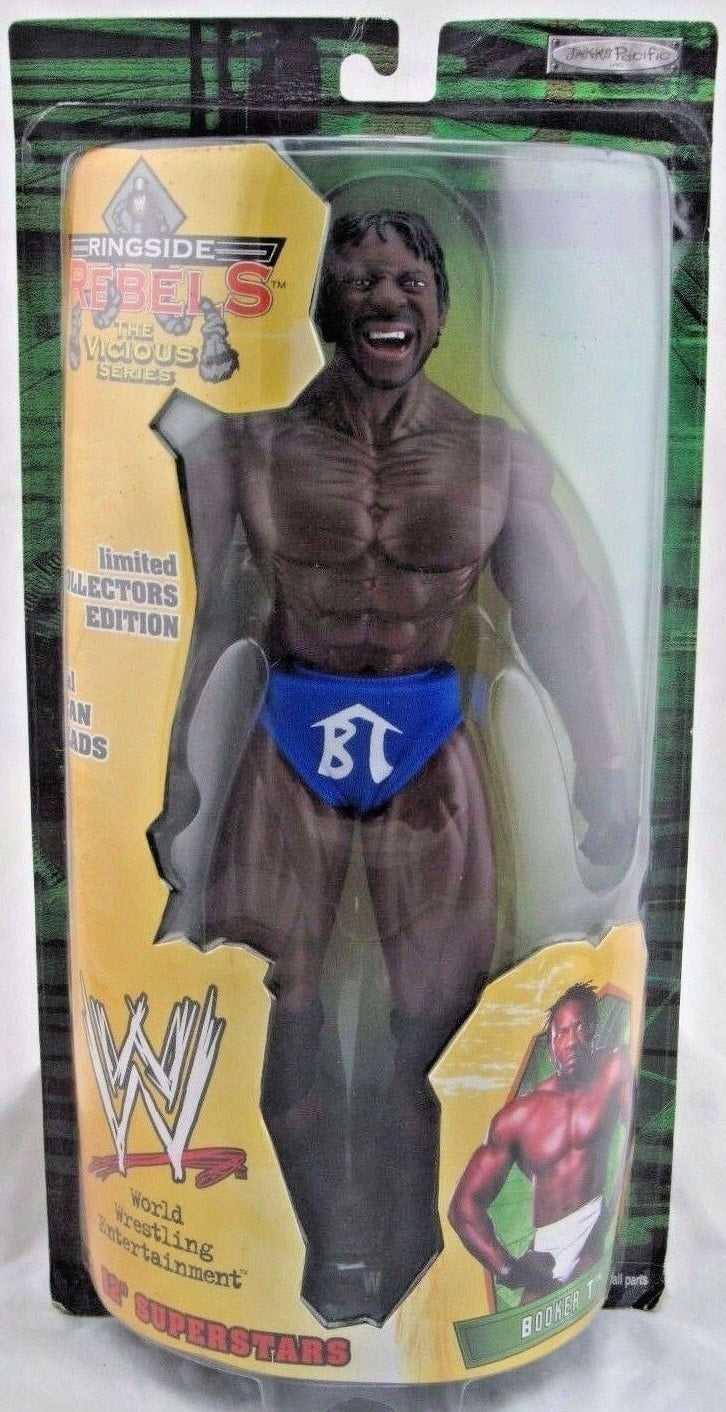 2002 WWE Jakks Pacific 12" Ringside Rebels Series 3 "The Vicious Series" Booker T