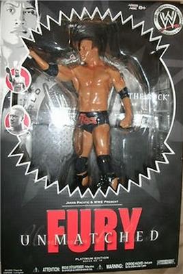 2008 WWE Jakks Pacific Unmatched Fury Series 16 The Rock 