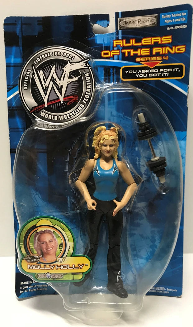 2001 WWF Jakks Pacific Titantron Live Rulers of the Ring Series 4 Molly Holly