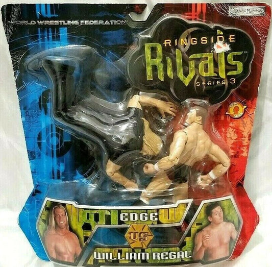 2002 WWF Jakks Pacific Titantron Live Ringside Rivals Series 3 Edge vs. William Regal