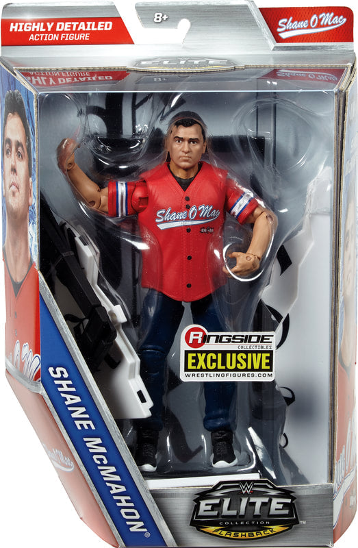 2017 WWE Mattel Elite Collection Ringside Exclusive "Shane O Mac" Shane McMahon