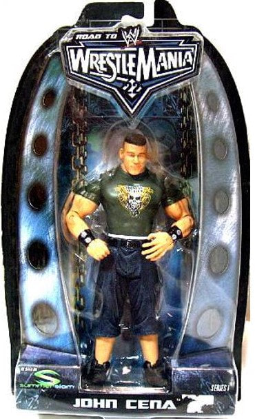2005 WWE Jakks Pacific Ruthless Aggression Road to WrestleMania 22 Series 1 John Cena
