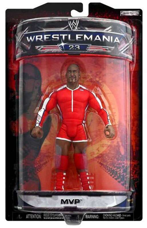 2007 WWE Jakks Pacific Ruthless Aggression Road to WrestleMania 23 Series 3 MVP