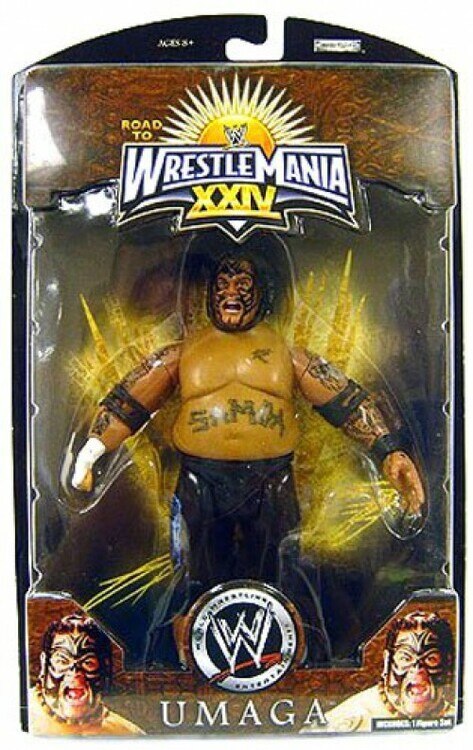 2008 WWE Jakks Pacific Ruthless Aggression Road to WrestleMania XXIV Series 1 Umaga