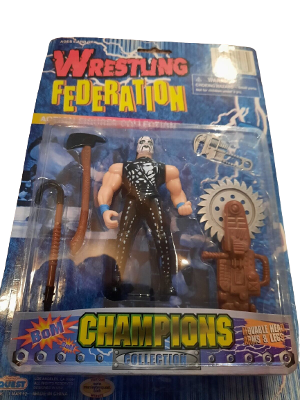 Wrestling Federation Champions Collection Bootleg/Knockoff Wrestler [Sting]
