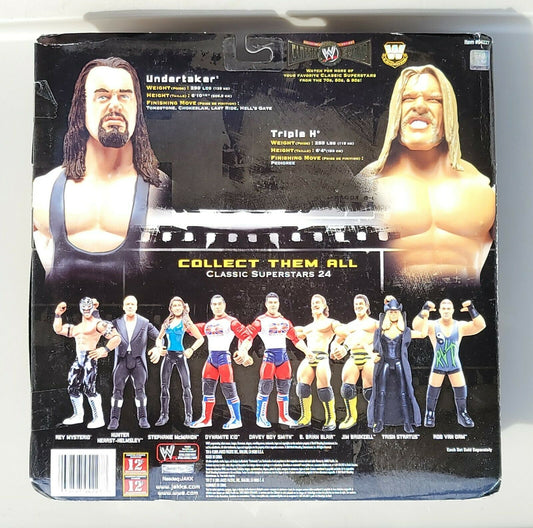 2009 WWE Jakks Pacific Classic Superstars WrestleMania X7: Undertaker vs. Triple H [Exclusive]