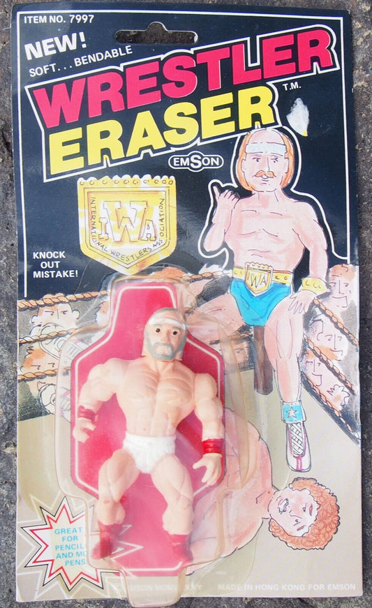 1985 Emson Bootleg/Knockoff IWA Wrestler Eraser