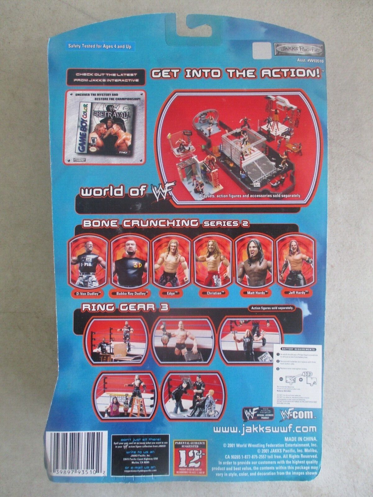 2001 WWF Jakks Pacific Titantron Live Signature Jams Series 2 Stone Cold Steve Austin