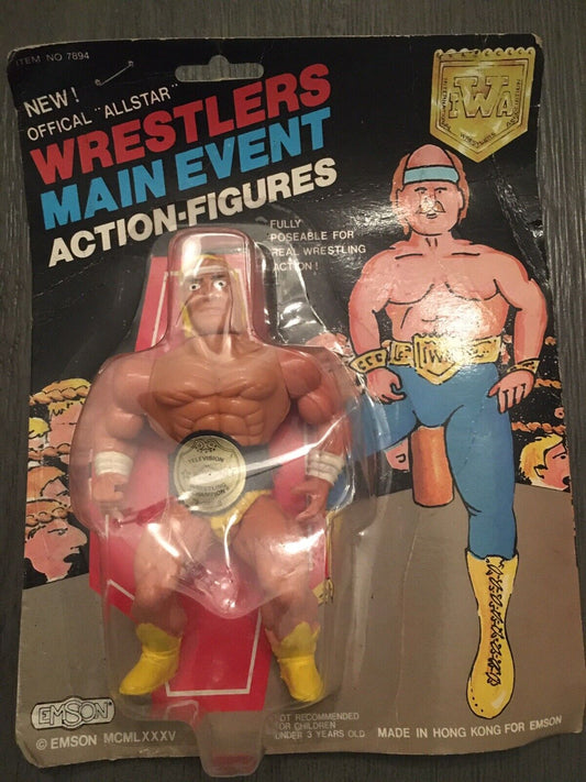 1985 Emson Bootleg/Knockoff IWA Wrestlers Main Event Action Figure