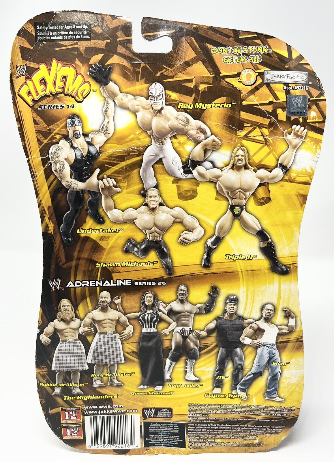 2007 WWE Jakks Pacific Flex 'Ems Series 14 Undertaker