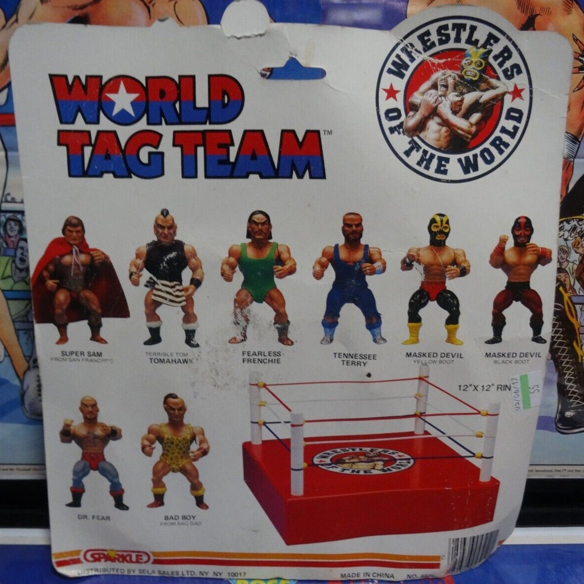 Sparkle Wrestlers of the World Bootleg/Knockoff World Tag Team: Dr. Fear & Bad Boy from Baghdad