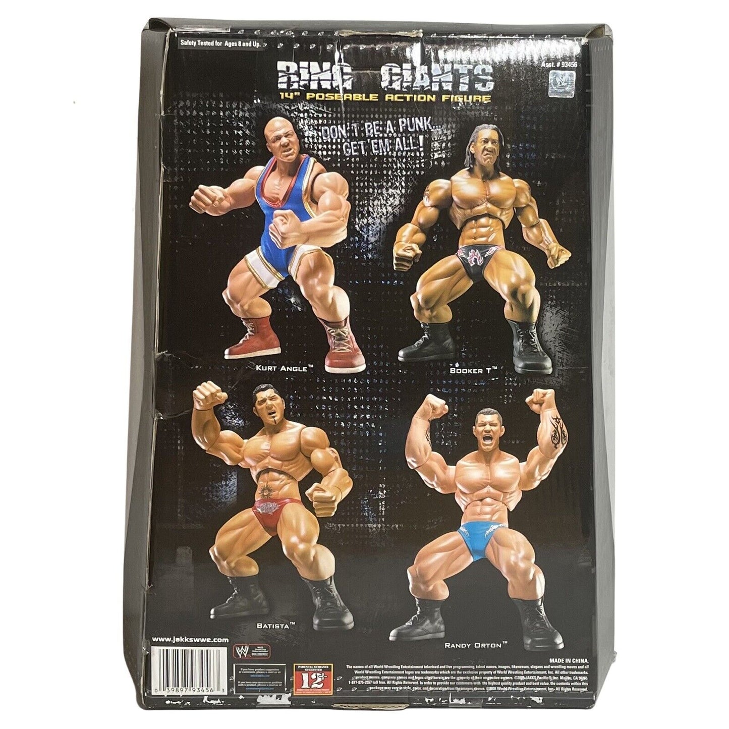 2005 WWE Jakks Pacific Ring Giants Series 2 Booker T