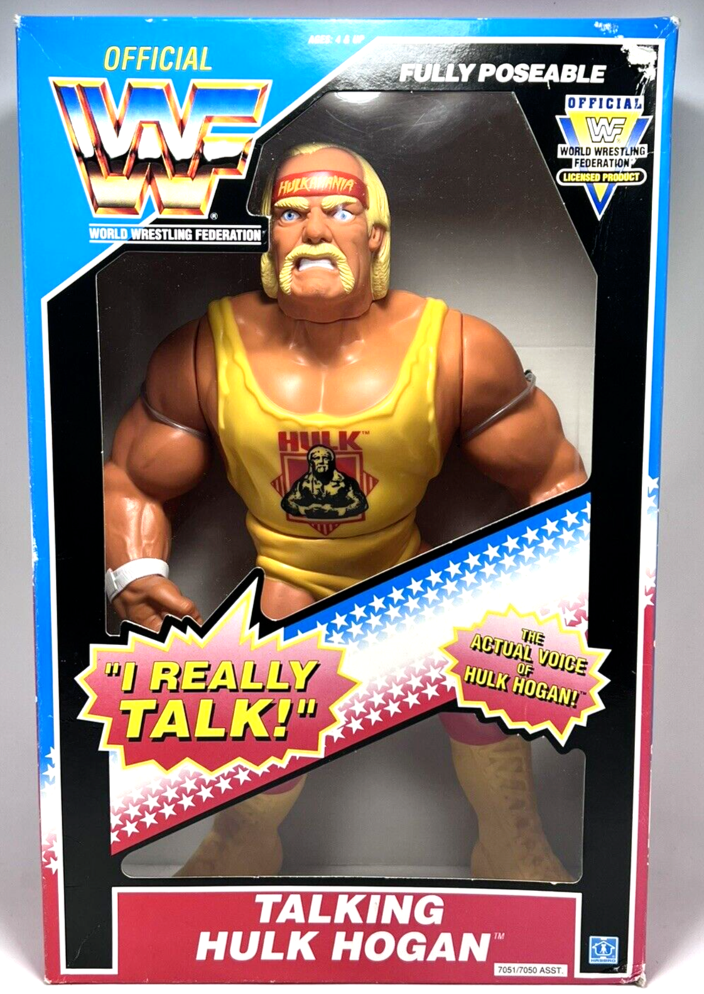 Talking hulk shop hogan toy