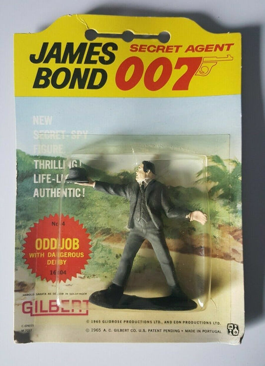 1965 A. C. Gilbert Co. James Bond: Secret Agent 007 Oddjob with Dangerous Derby