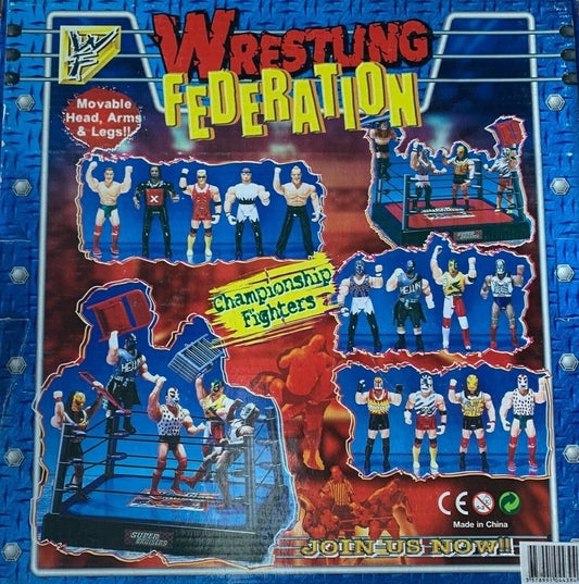 Wrestling Federation Bootleg/Knockoff Championship Fighters Box Set