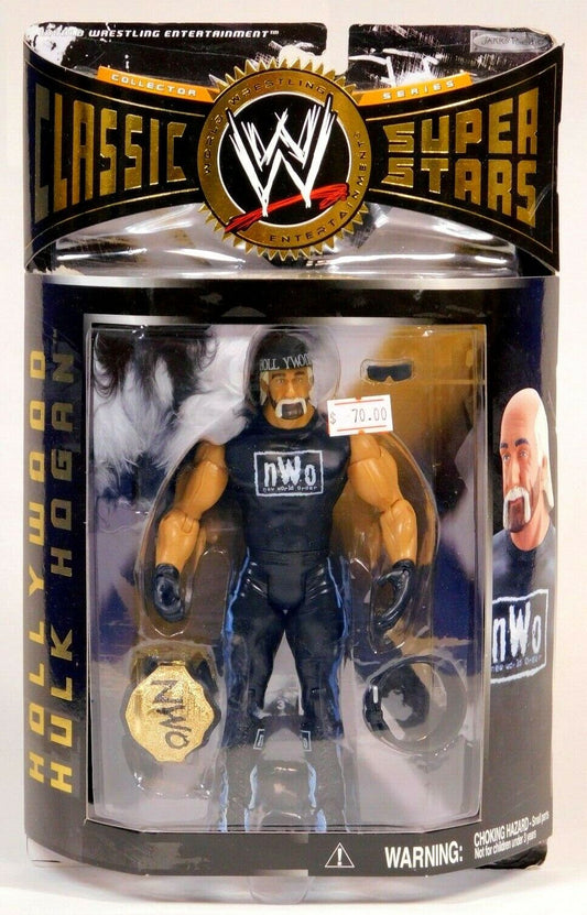 2005 WWE Jakks Pacific Classic Superstars Series 8 Hollywood Hulk Hogan [With Large Championship]