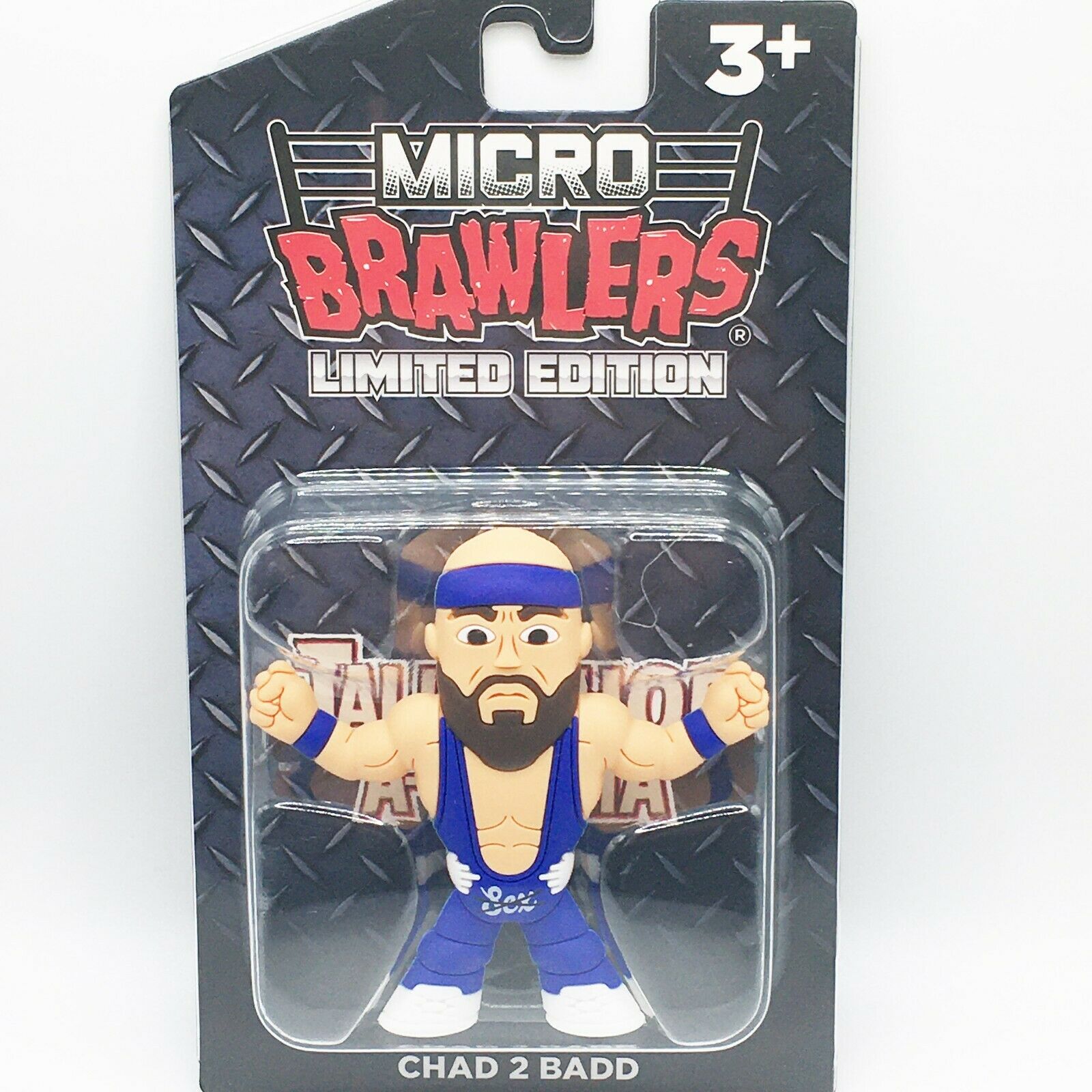 2022 Pro Wrestling Tees Micro Brawlers Limited Edition Chad 2 Badd