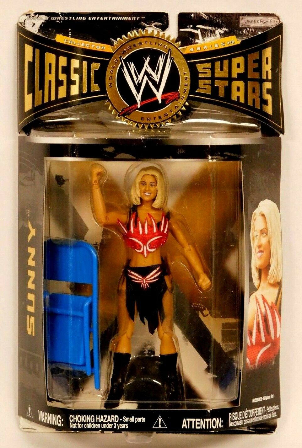 2008 WWE Jakks Pacific Classic Superstars Series 18 Sunny 