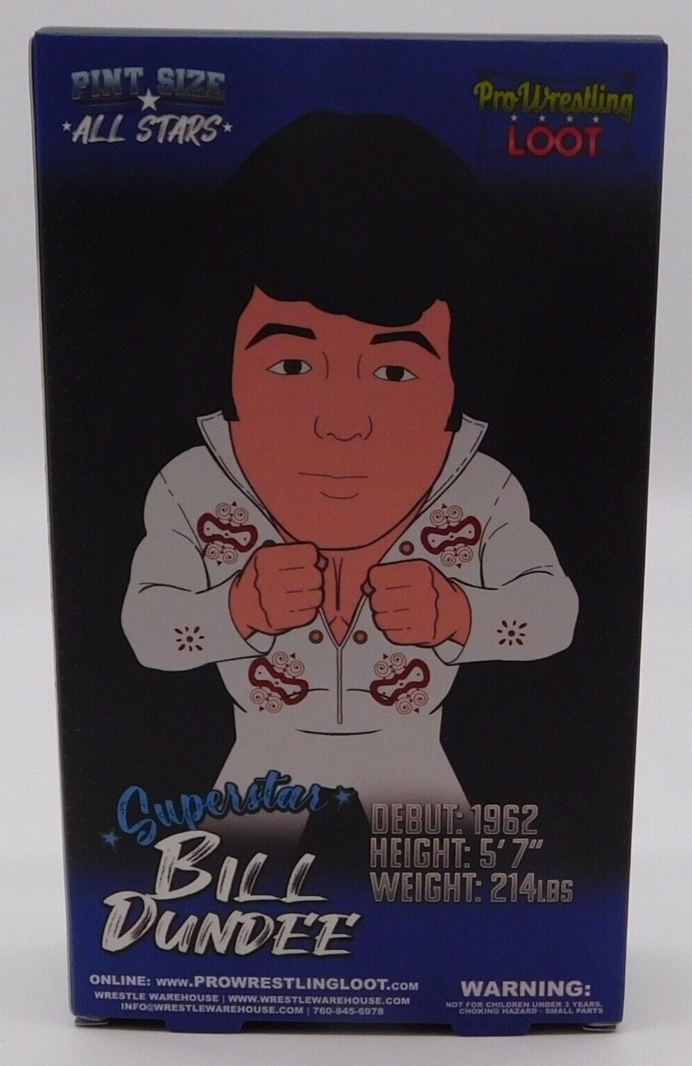 2022 Pro Wrestling Loot Pint Size All Stars Limited Edition Superstar Bill Dundee