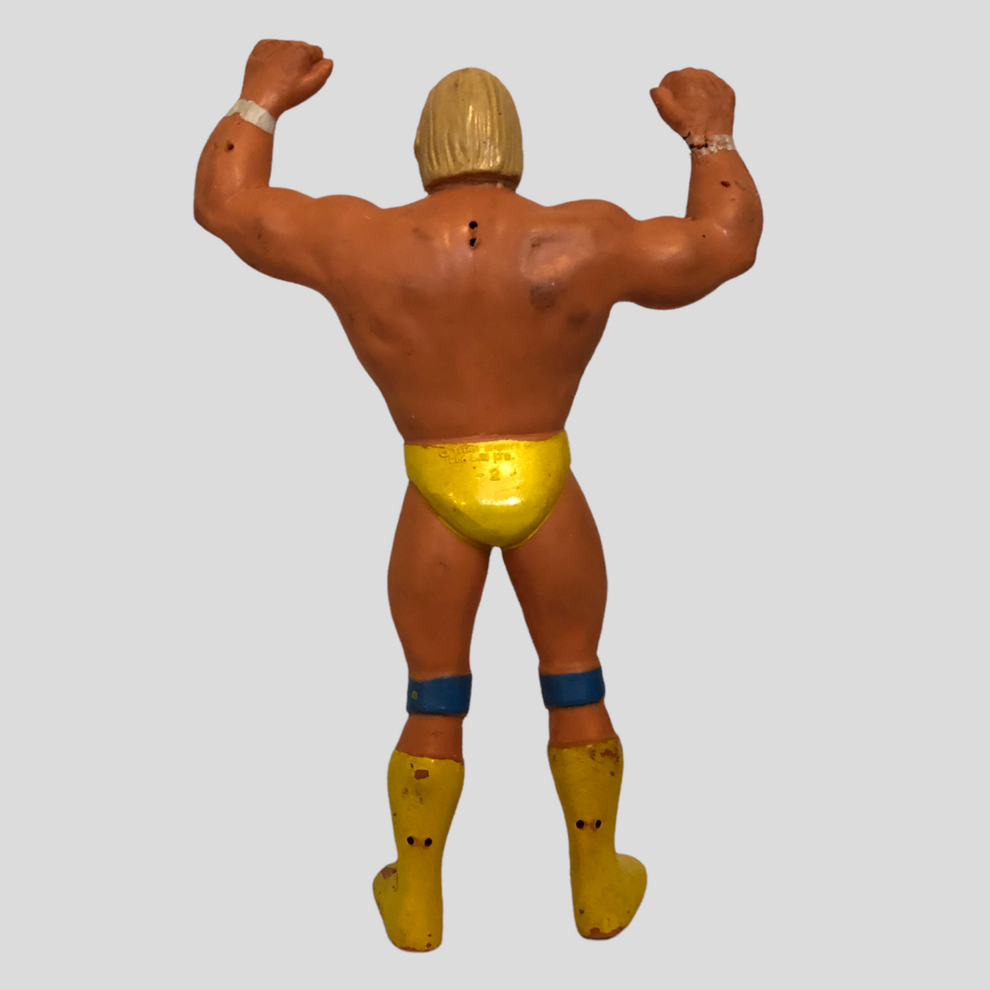 1986 WWF LJN Wrestling Superstars Bendies Wrestling Rings & Playsets: Cage Match Challenge [With Hulk Hogan]