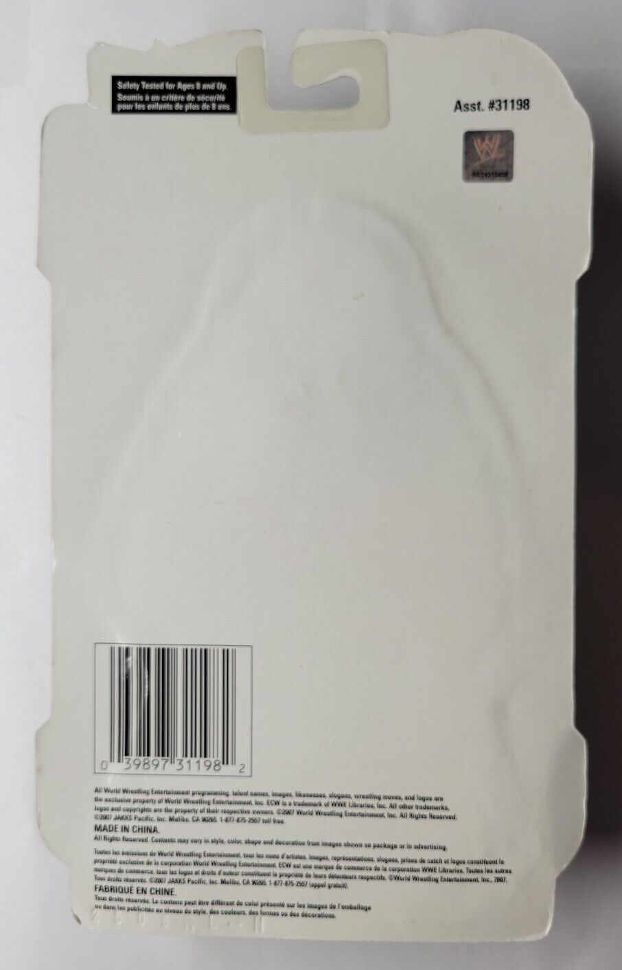 2007 WWE Jakks Pacific Bone-Crunching Action Havoc Unleashed Series 3 Bobby Lashley