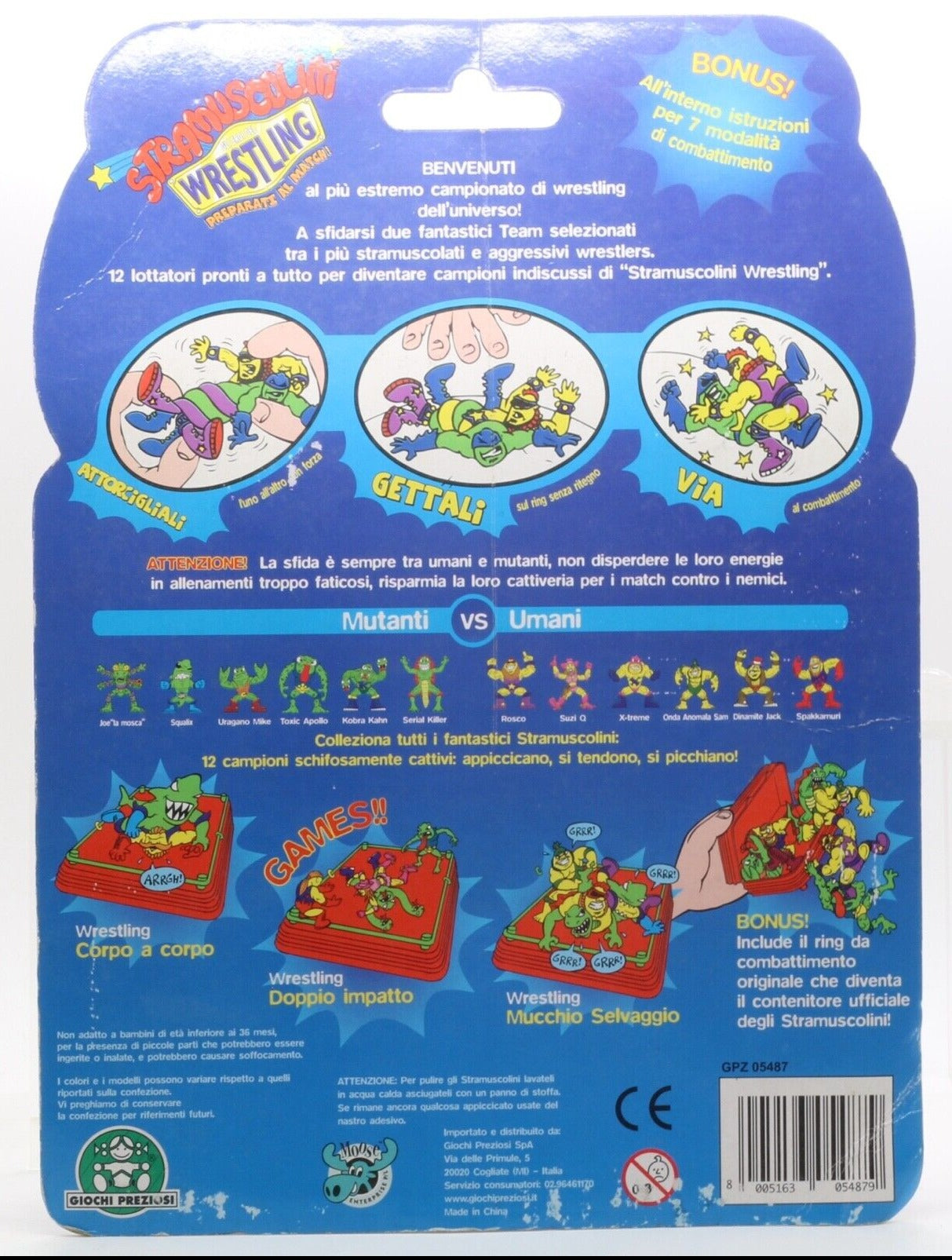 2004 Giochi Preziosi Stramuscolini Wrestling: X-Treme vs. Serial Killer