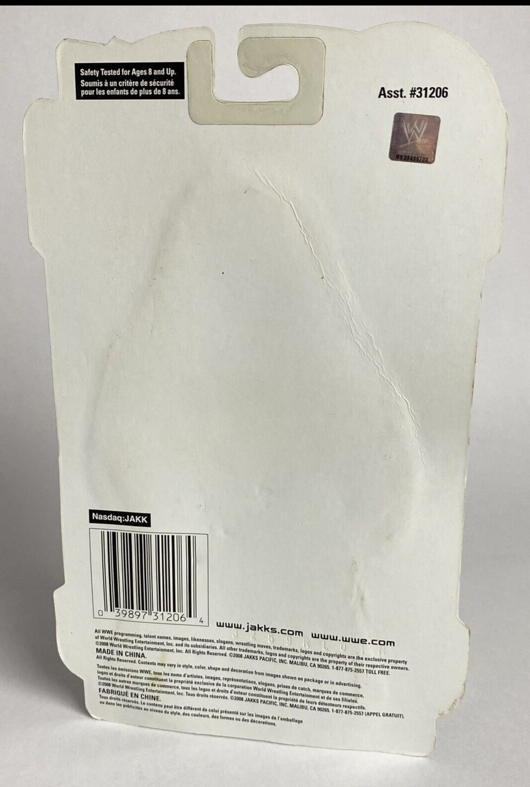 2008 WWE Jakks Pacific Bone-Crunching Action Havoc Unleashed Series 4 Undertaker