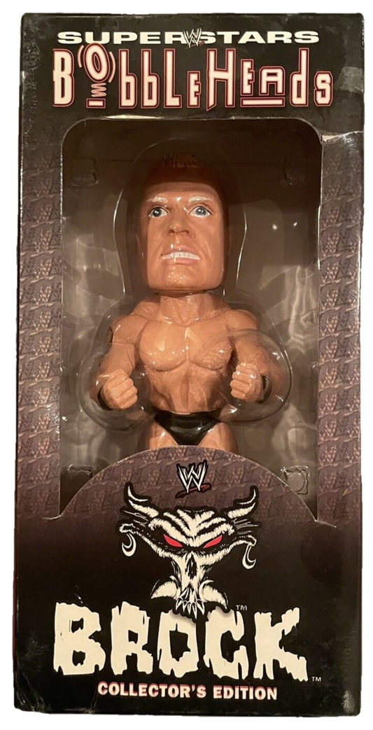 2003 WWE Chitown Toys Collector's Edition Superstars BobbleHeads Brock Lesnar