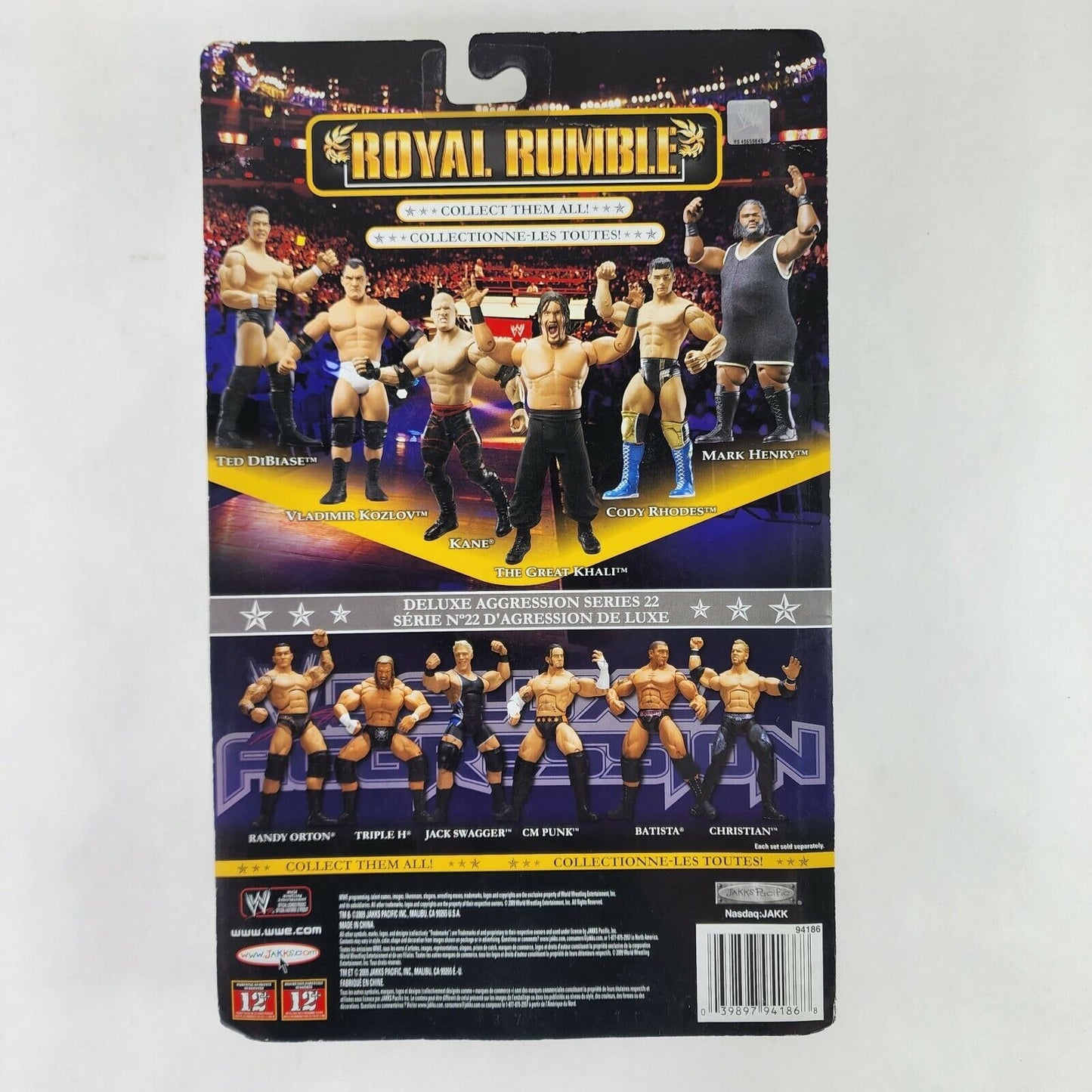 2009 WWE Jakks Pacific Ruthless Aggression Royal Rumble Vladimir Kozlov