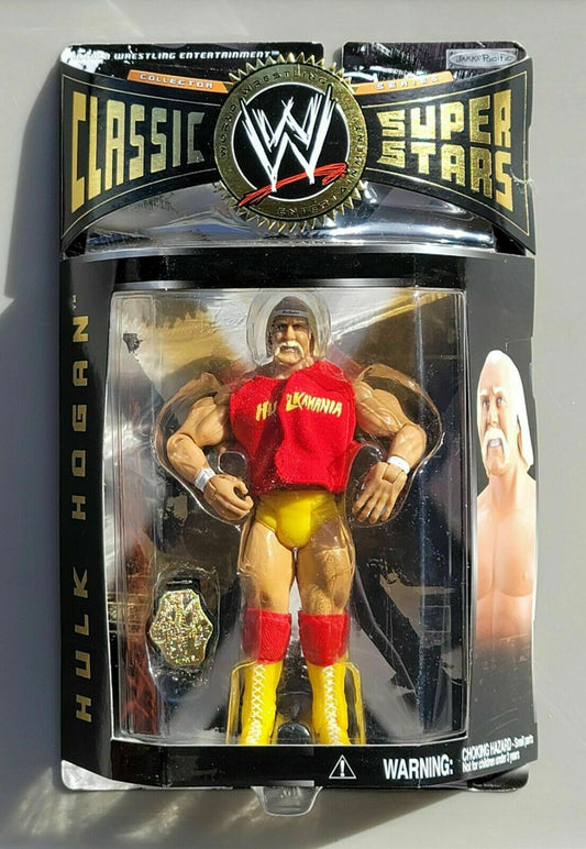2005 WWE Jakks Pacific Classic Superstars Series 8 Hulk Hogan [With 1985 Championship]