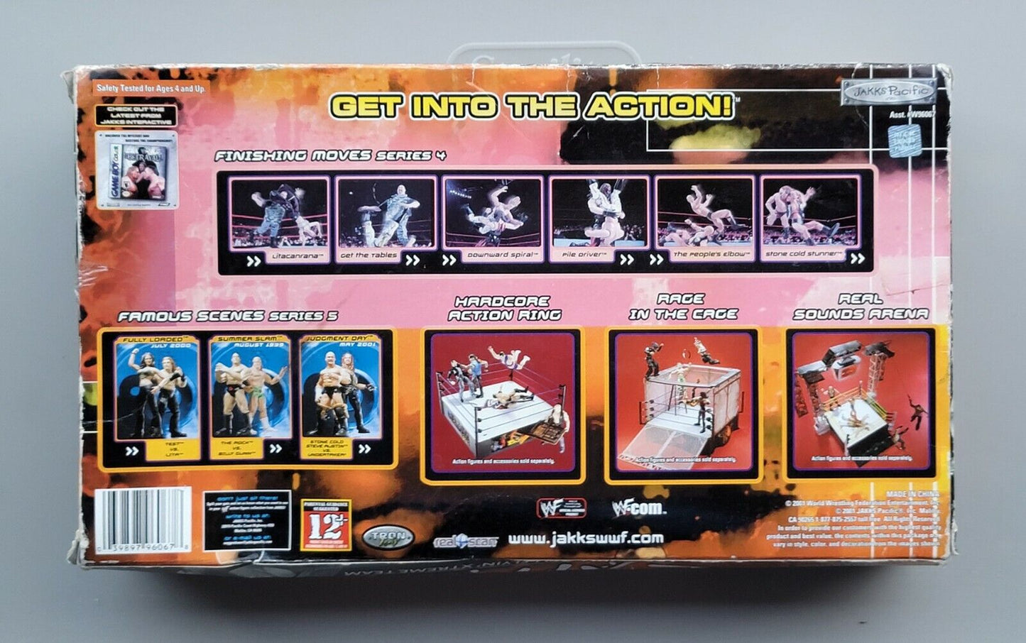 2001 WWF Jakks Pacific Titantron Live "2xtreme" Box Set: Matt Hardy, Lita & Jeff Hardy