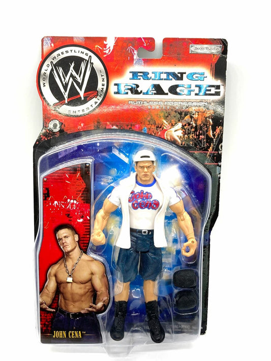 2004 WWE Jakks Pacific Ruthless Aggression Series 8.5 "Ring Rage" John Cena