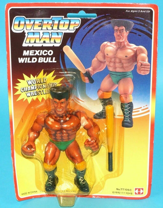 1992 T.T. Toys OverTop Man Mexico Wild Bull