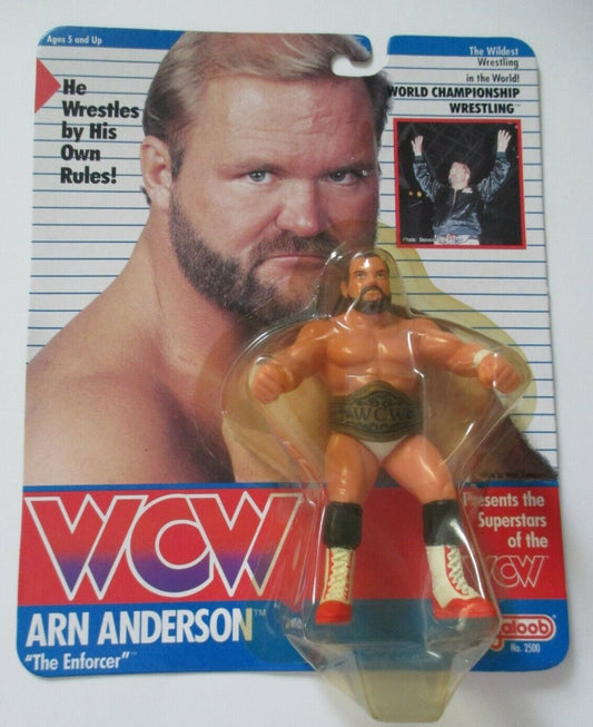 1990 WCW Galoob Series 1 Arn Anderson [With Bald Spot]