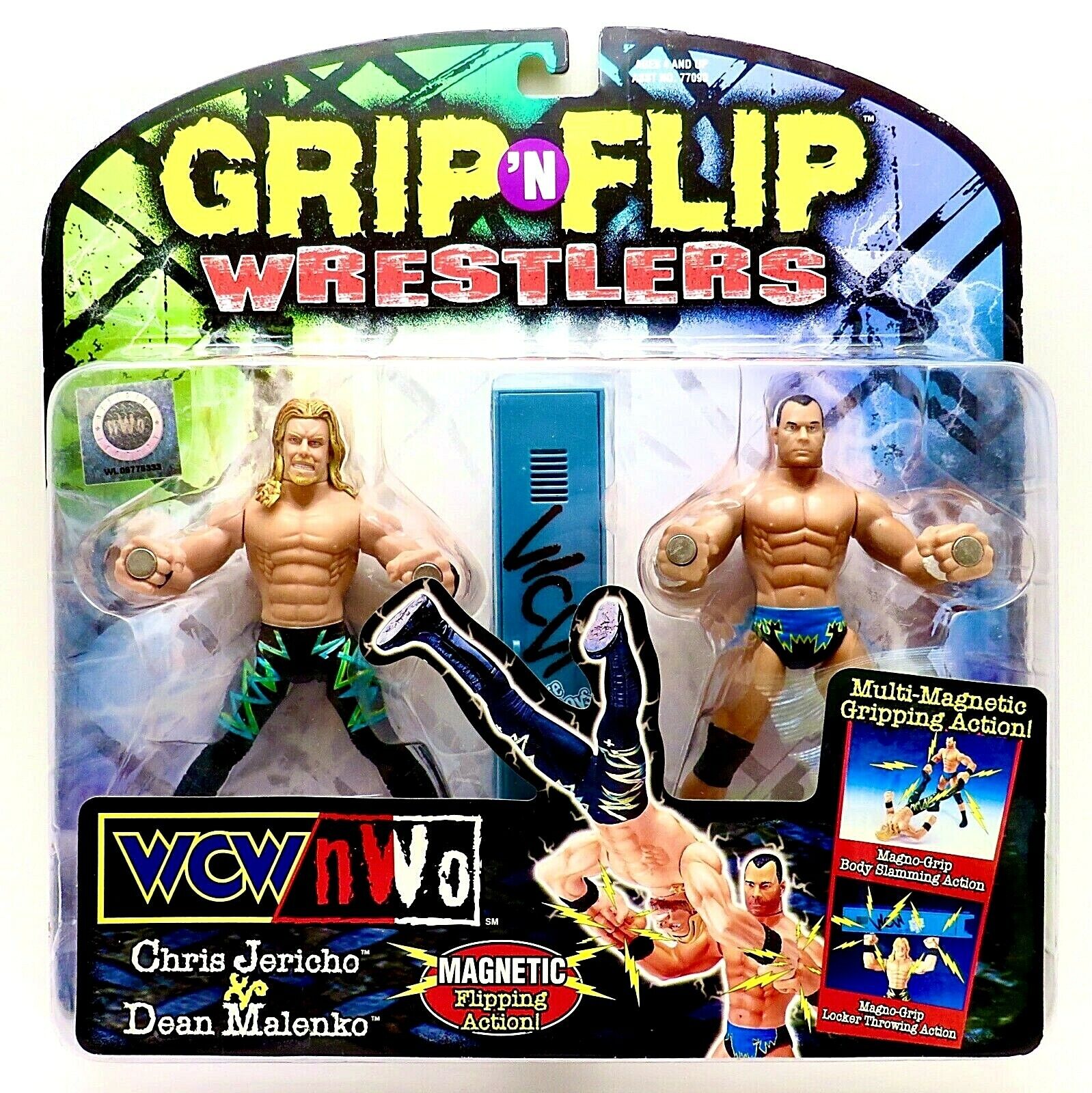 1999 WCW Toy Biz Grip 'N' Flip Series 1 Chris Jericho & Dean