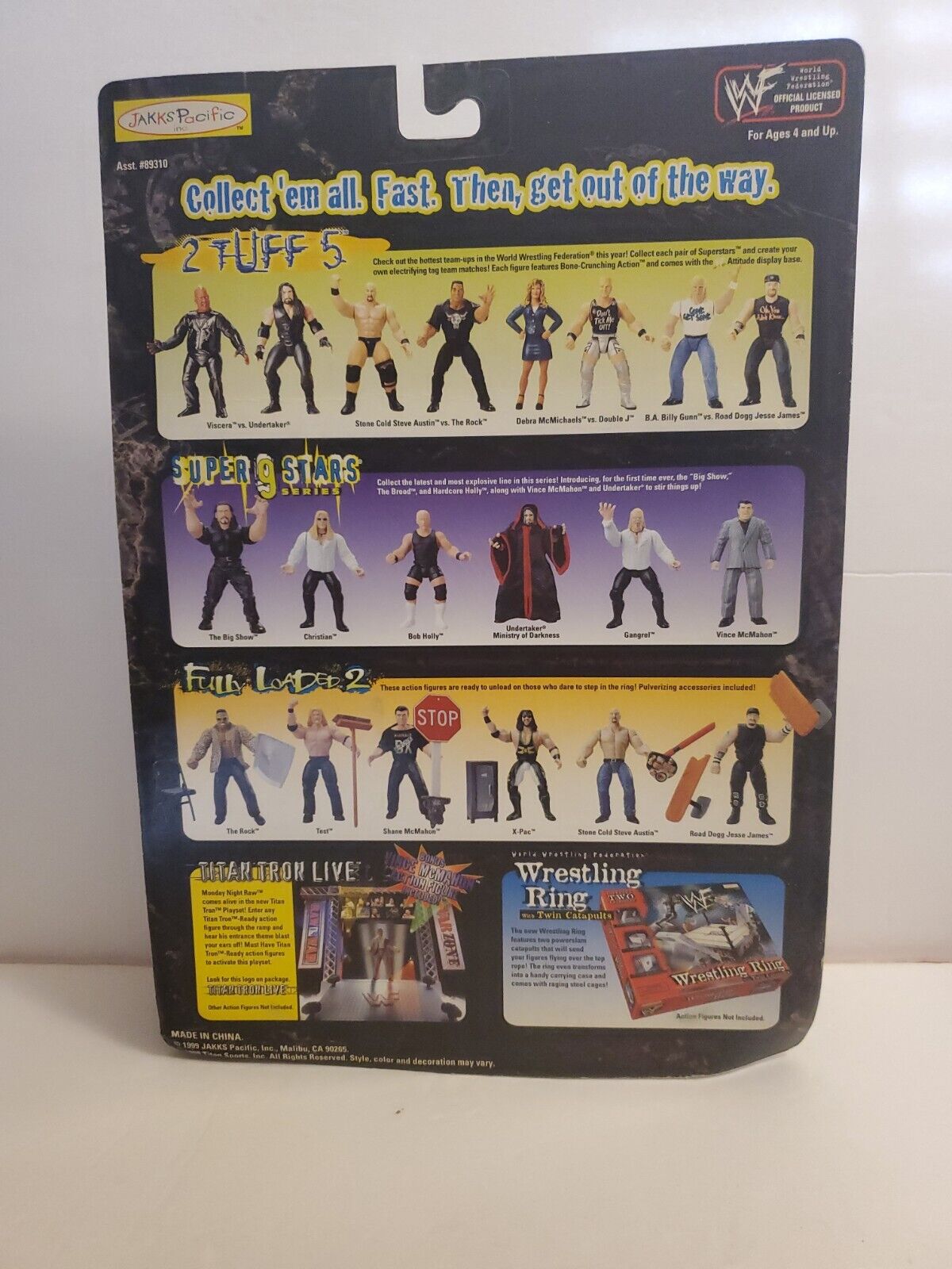 1999 WWF Jakks Pacific Camo Carnage Special Issue X-Pac