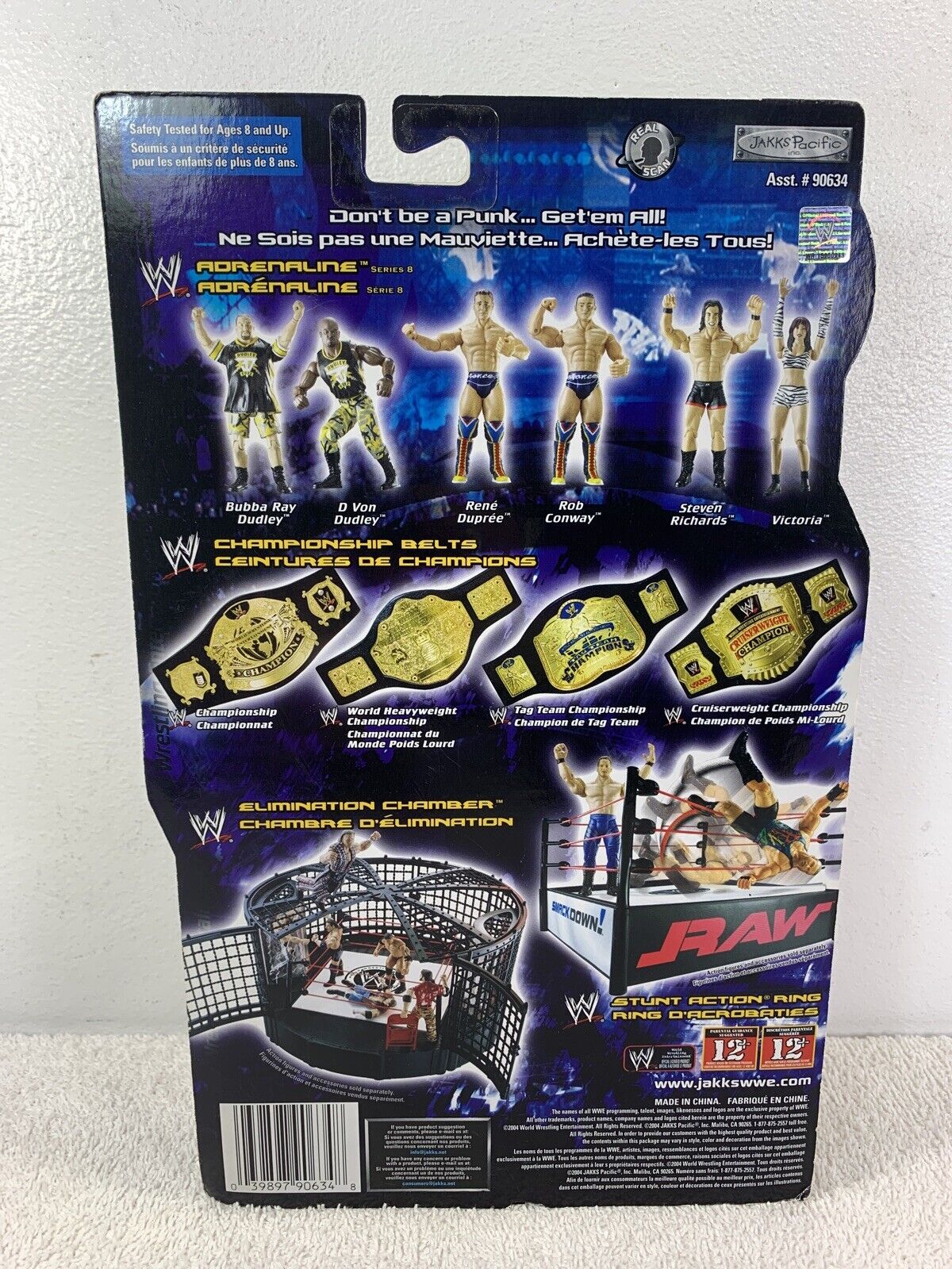 2004 WWE Jakks Pacific Ruthless Aggression Series 10.5 "Ring Rage" Matt Hardy