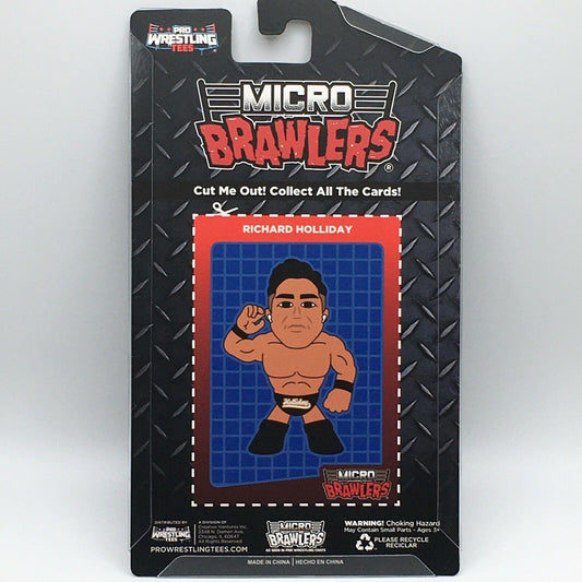 2021 MLW Pro Wrestling Tees Micro Brawlers Exclusives Richard Holliday [Exclusive]