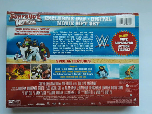 2016 WWE Mattel Surf's Up 2: Wavemania Walmart Exclusive DVD Gift Set Rusev