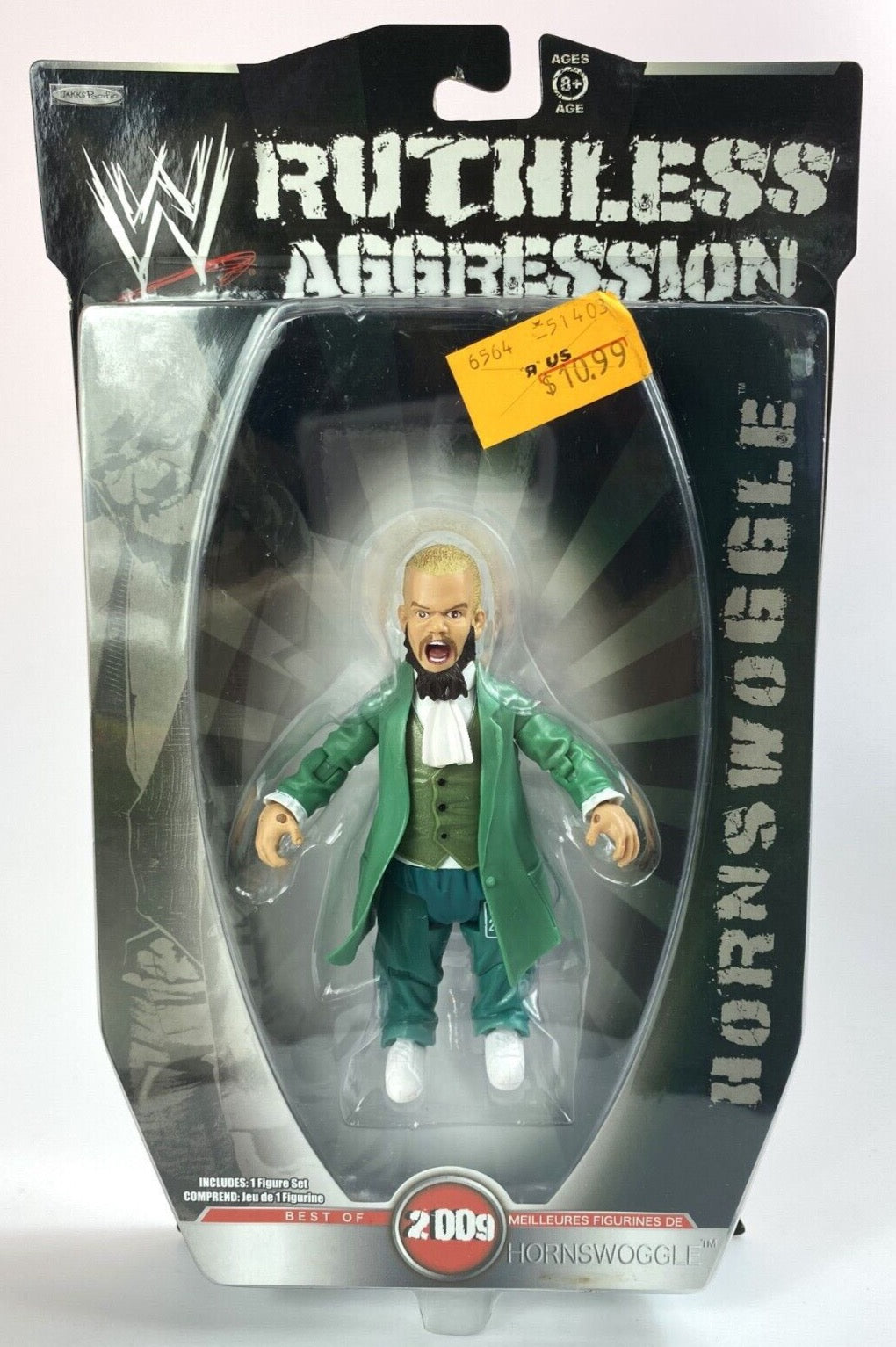 2009 WWE Jakks Pacific Ruthless Aggression Best of 2009 Series 1 Horns – Wrestling  Figure Database