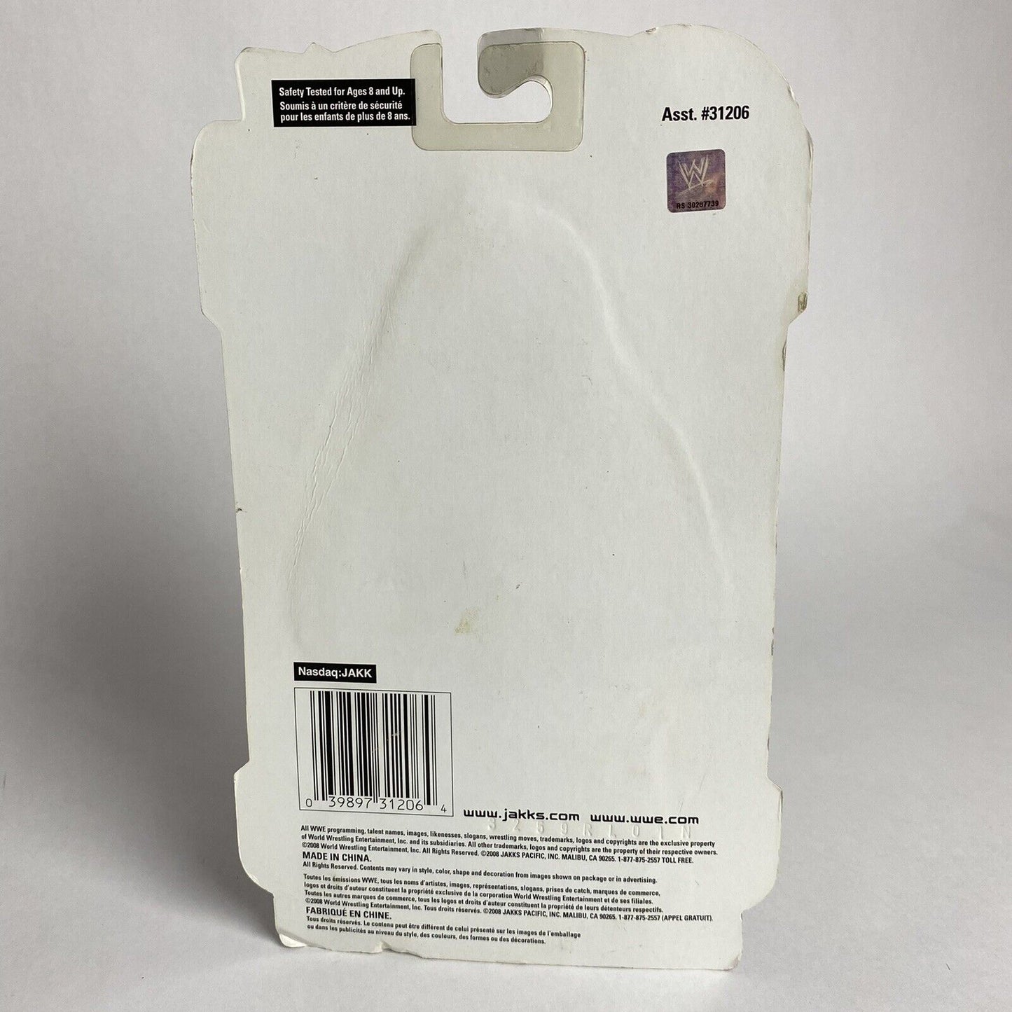 2008 WWE Jakks Pacific Bone-Crunching Action Havoc Unleashed Series 4 Batista