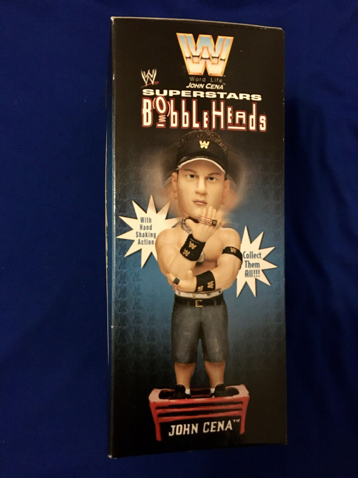 2004 WWE Bobble Dobbles WWE Shop Exclusive Superstars BobbleHeads John Cena