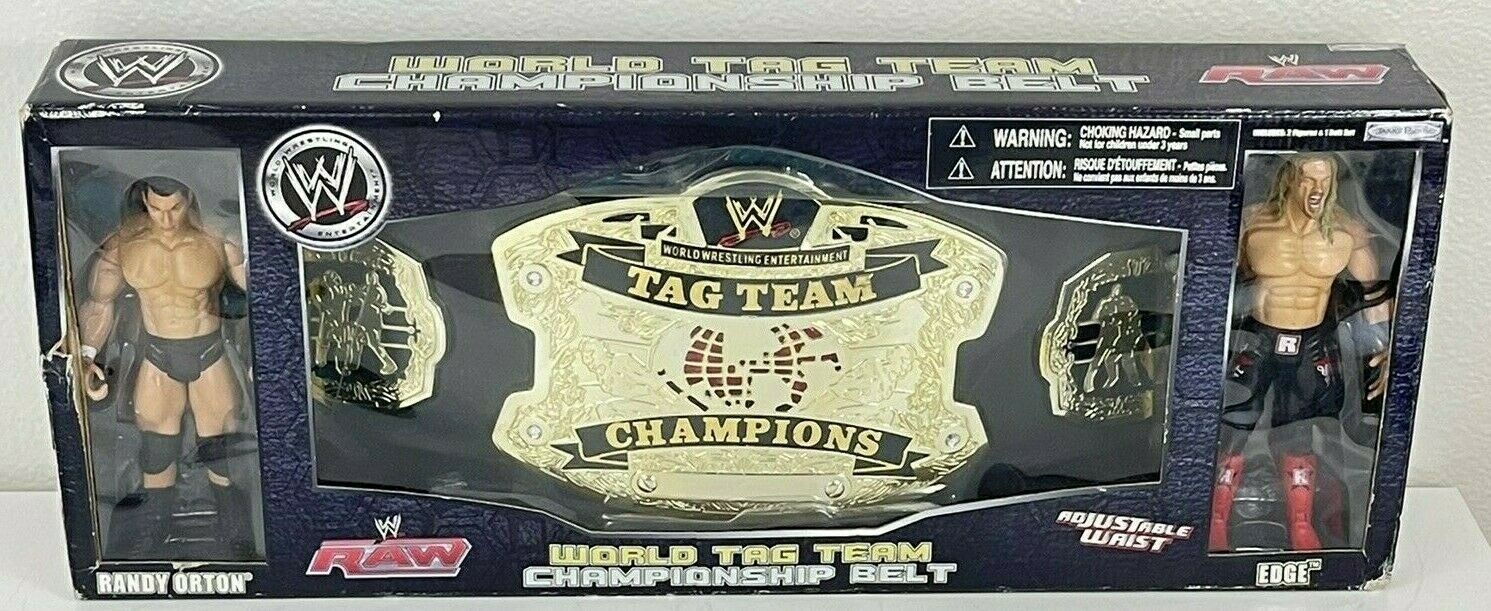 wwe tag team championship toy