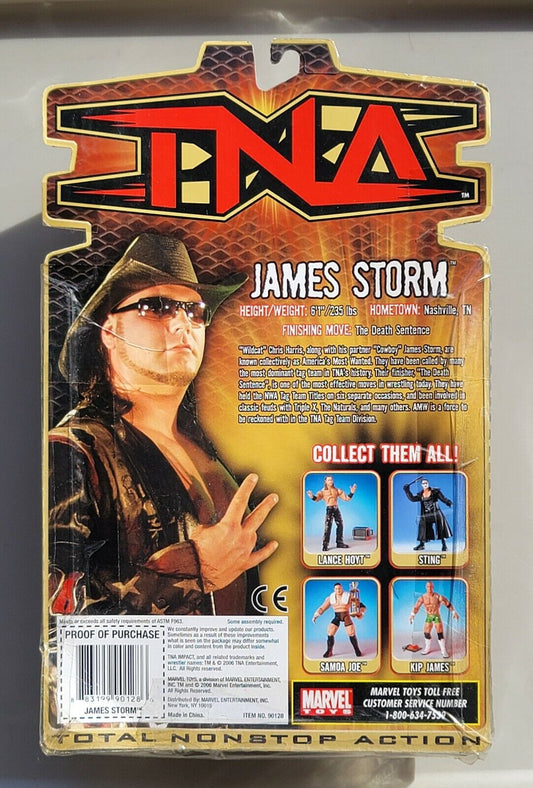 2006 Total Nonstop Action [TNA] Marvel Toys Series 5 James Storm
