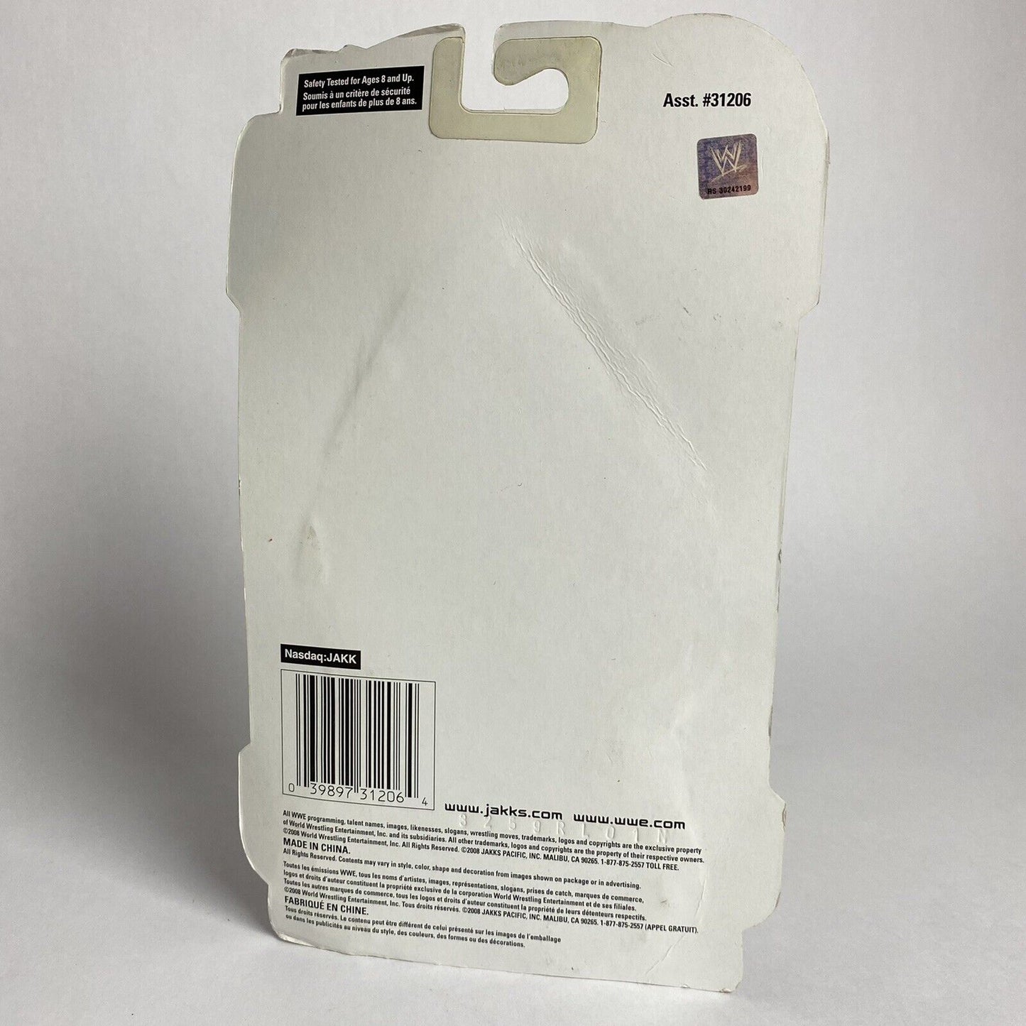 2008 WWE Jakks Pacific Bone-Crunching Action Havoc Unleashed Series 4 John Cena