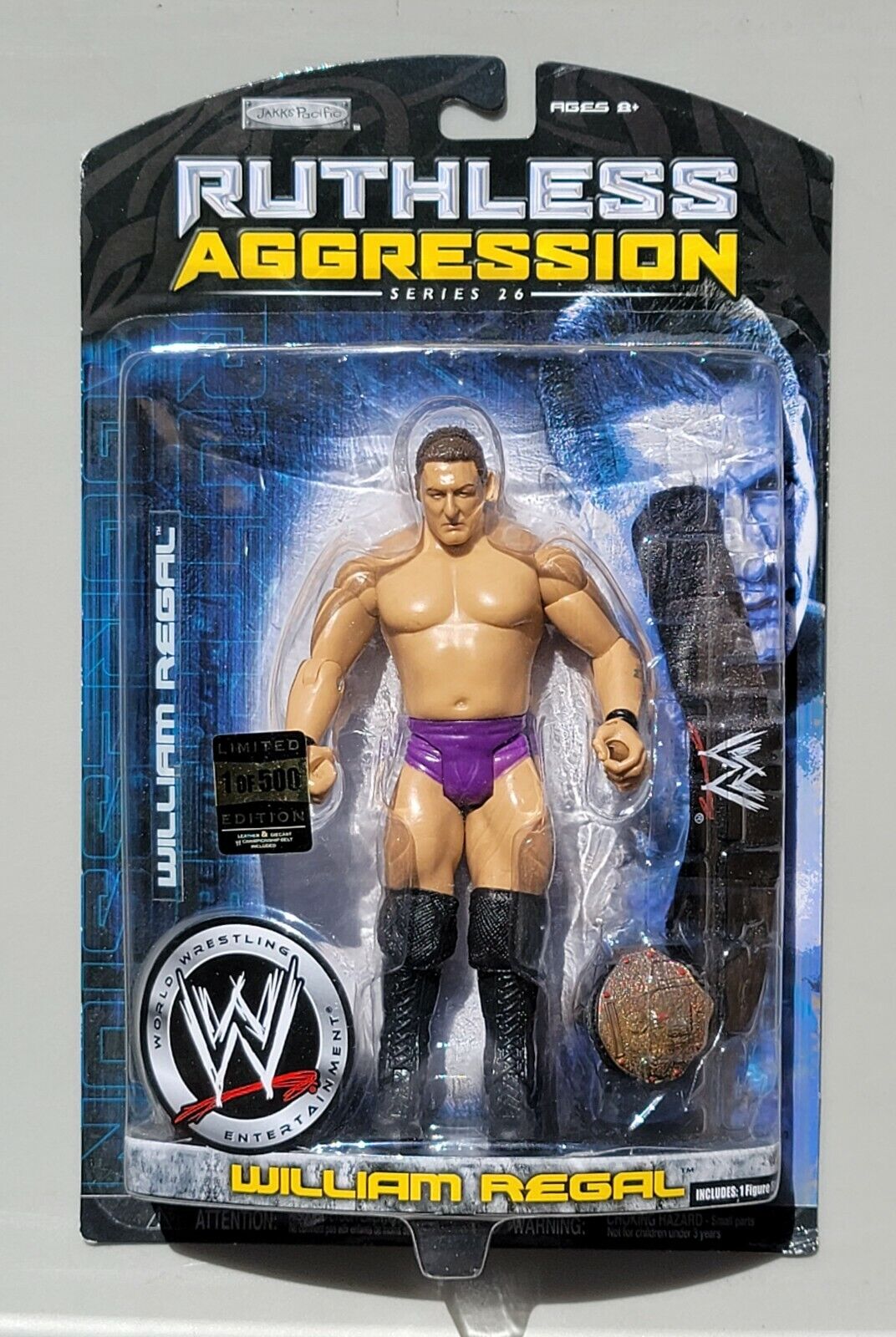 2007 WWE Jakks Pacific Ruthless Aggression Series 26 William Regal