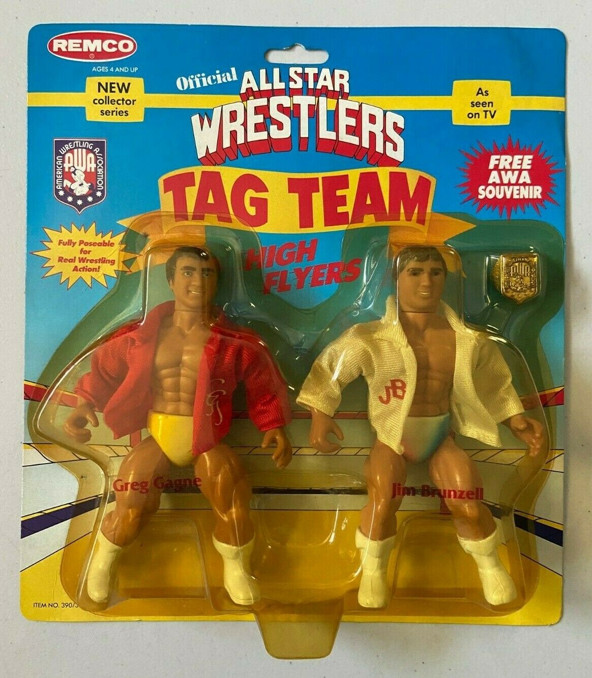 1984 AWA Remco All Star Wrestlers Series 1 High Flyers: Greg Gagne