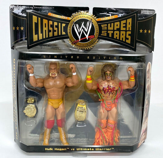 2007 WWE Jakks Pacific Classic Superstars 2-Packs Series 5 Hulk Hogan vs. Ultimate Warrior