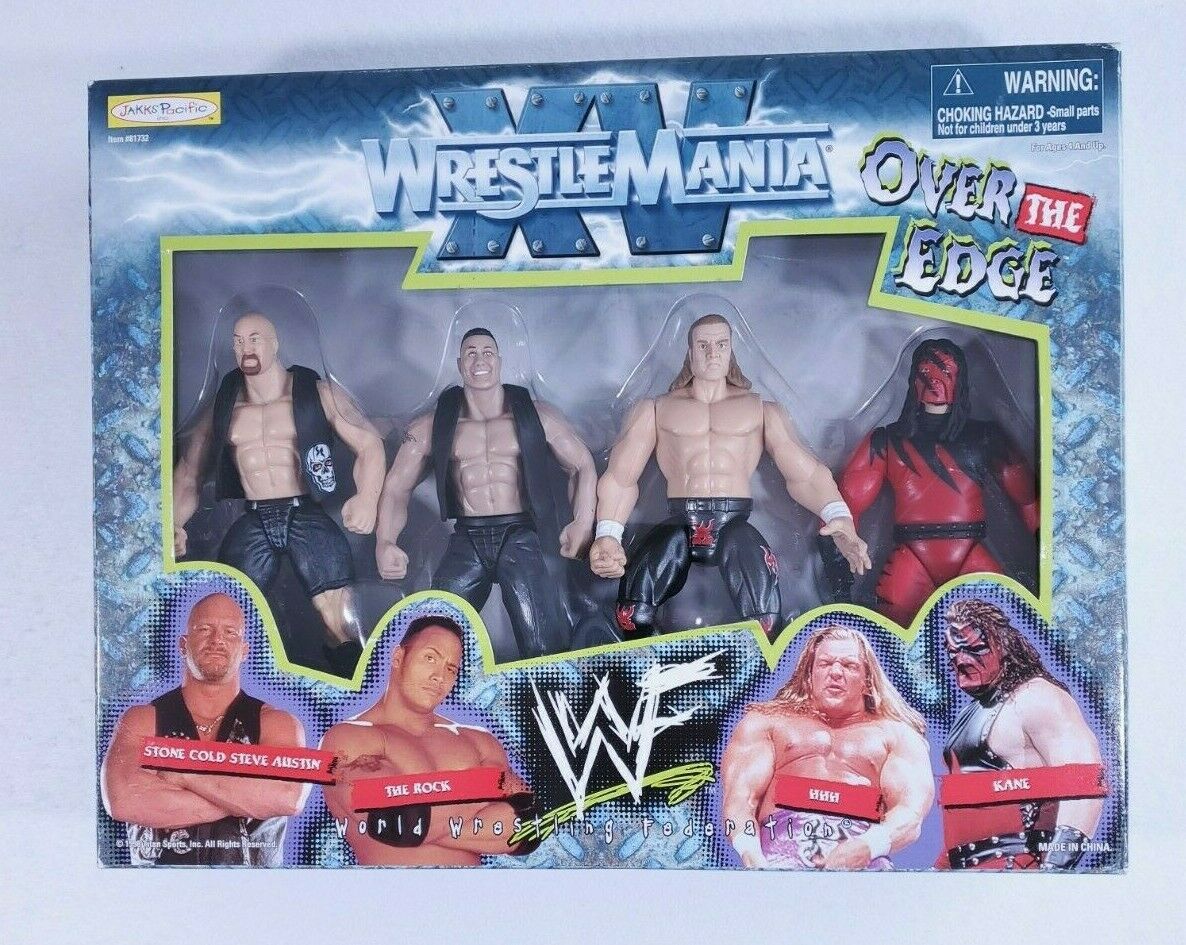 1999 WWF Jakks Pacific WrestleMania XV Over the Edge Box Set