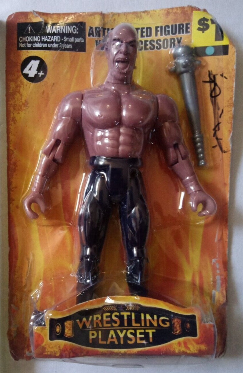 Figurine Vintage 90's Indian Wrestler - Bootleg - Lutte Et Catch - Sans Marque